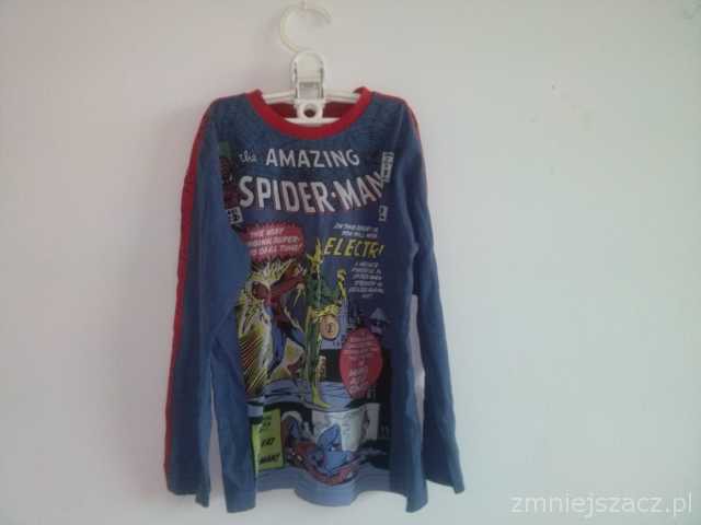 bluzka chłopieca spiderman rozmiar 122 cena
